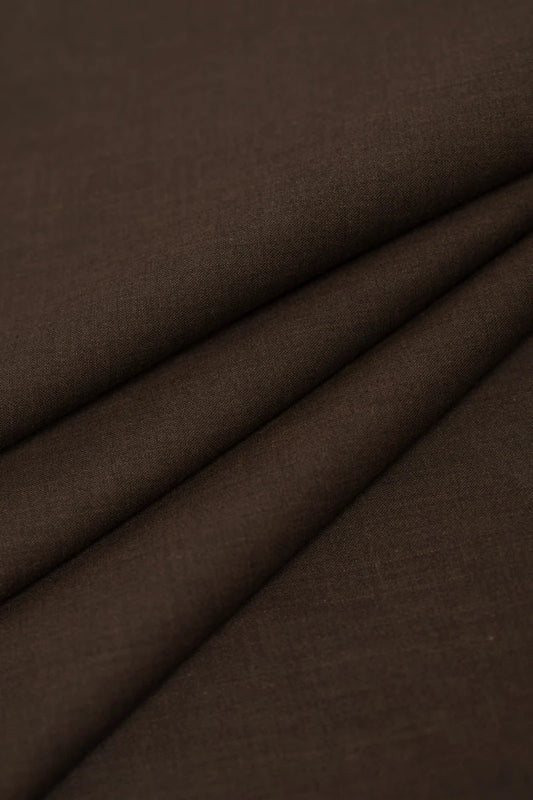 Youthbridge Shogran Wool – Reddish Brown | Premium Winter Suiting Fabric