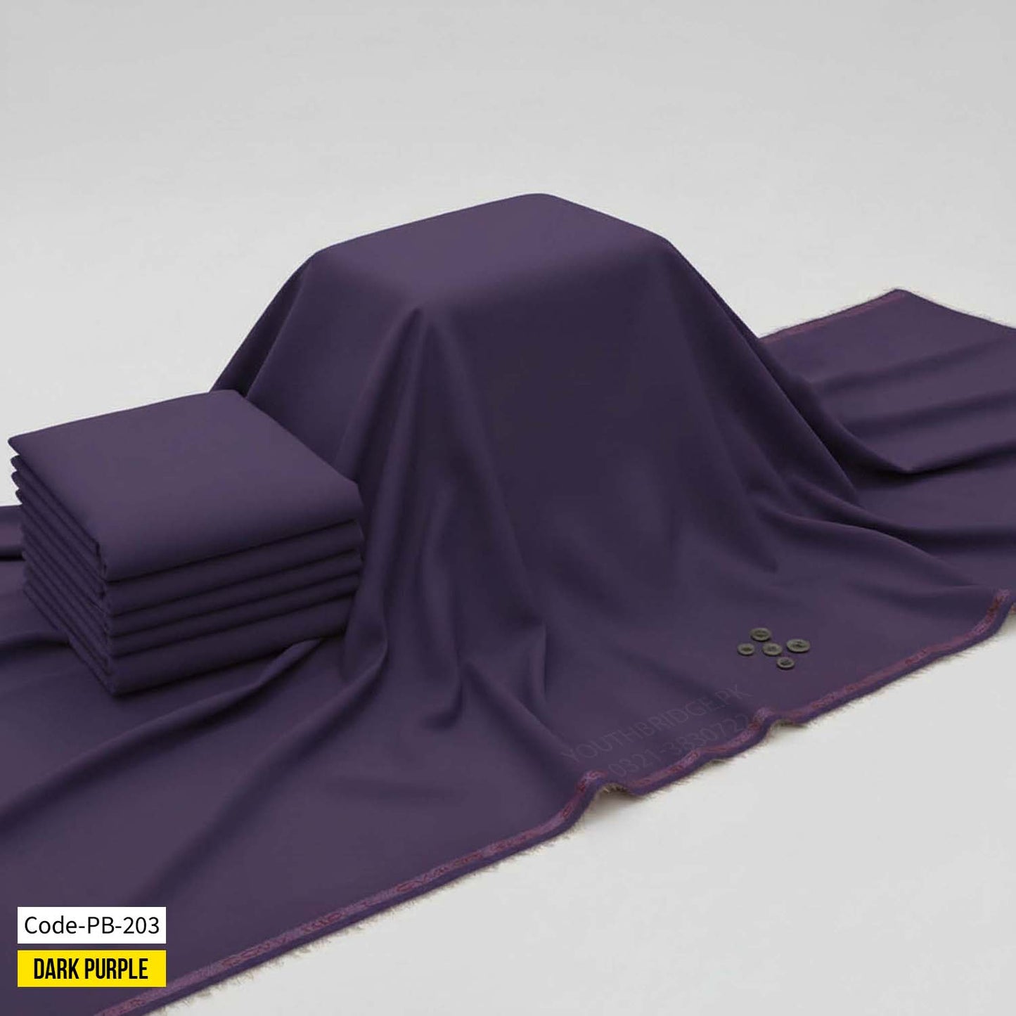 Premium Royal Boski Unstitched Fabric
