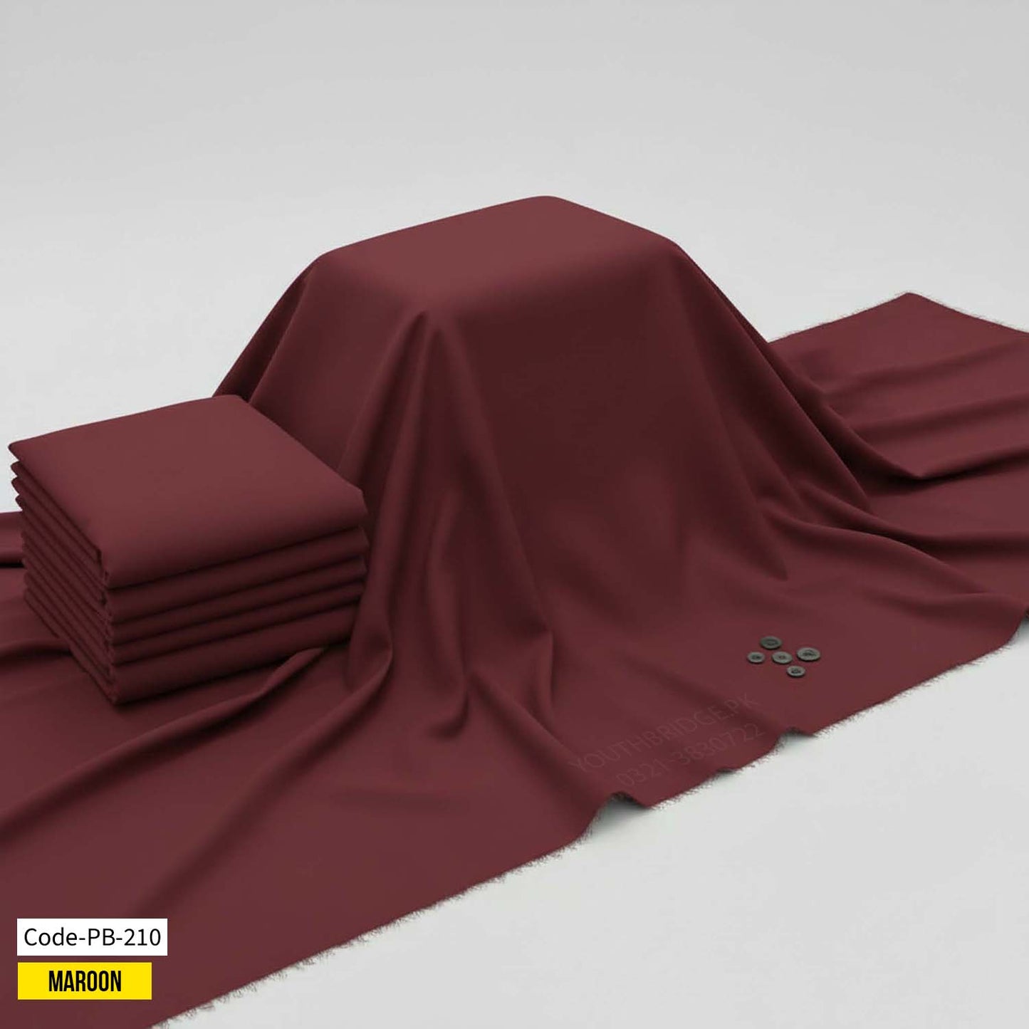 Premium Royal Boski Unstitched Fabric